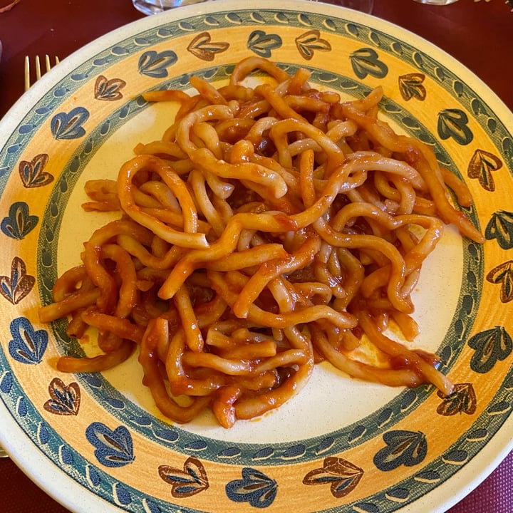 photo of Trattoria La Chiocciola pici all’aglione shared by @saragau on  09 Jul 2022 - review