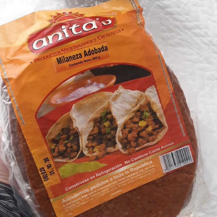 photo of Anita's Milanesa adobada shared by @anapau-0 on  26 Jun 2020 - review