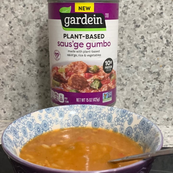 photo of Gardein Saus’ge Gumbo shared by @onehungryvegan on  02 Feb 2021 - review