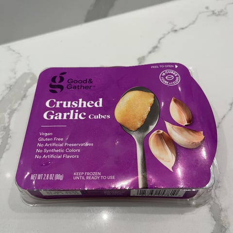 Frozen Crushed Garlic Cubes - 2.8oz - Good & Gather™