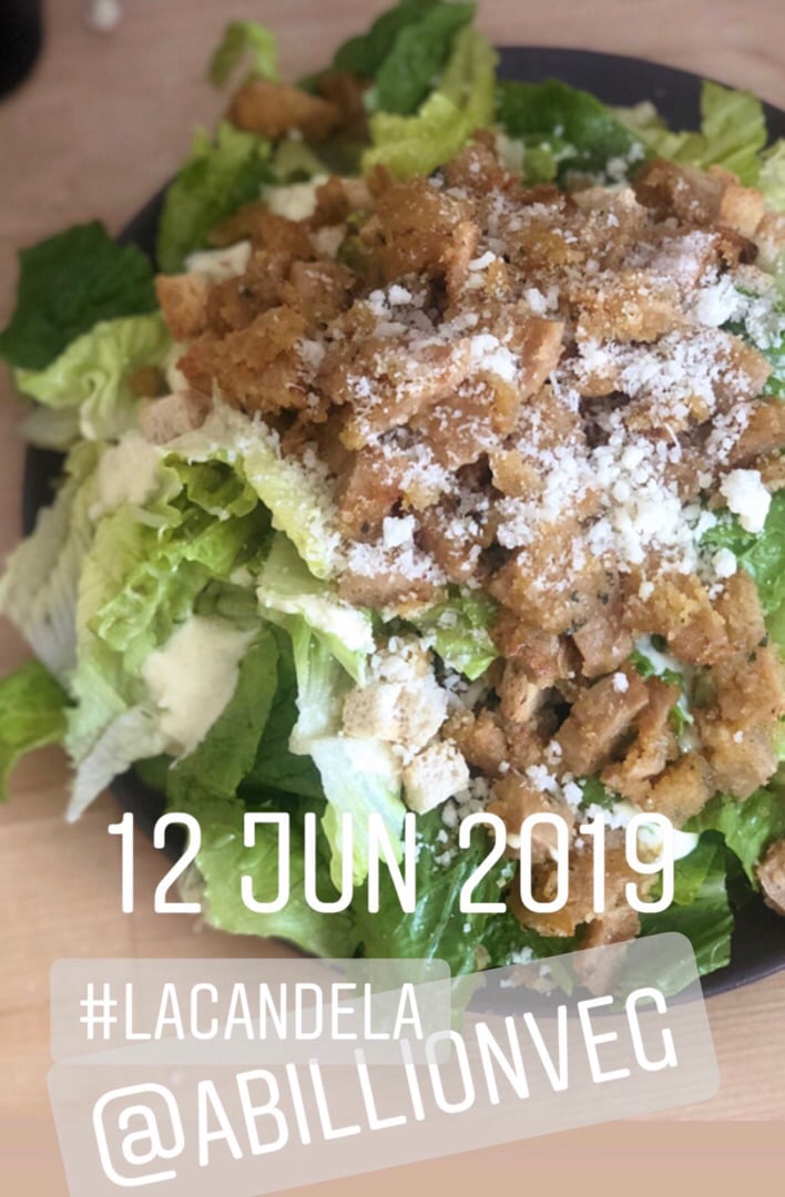 review photo of Vegan Place Ensalada César shared by @banshee78 on 26 Aug 2019 - review