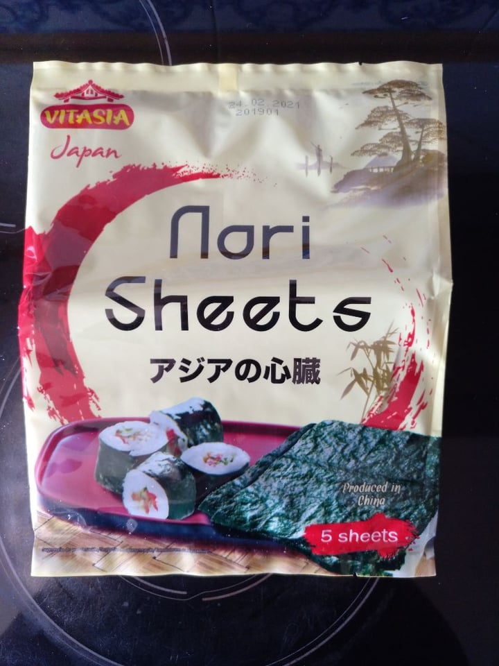 photo of VitAsia Nori sheets shared by @alialunna on  08 Apr 2020 - review
