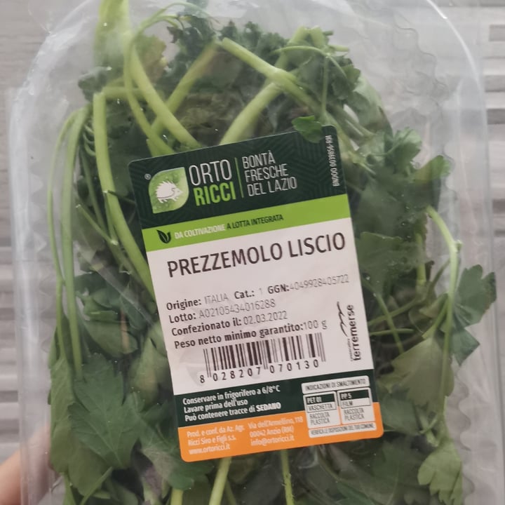 review photo of Orto ricci Prezzemolo liscio shared by @elevegansoul on 16 Mar 2022 - review