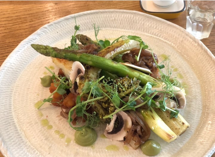 photo of The Butcher's Wife Customised Asparagus, Brocolini And Pea Purée Dish shared by @healthywithakriti on  02 Dec 2019 - review