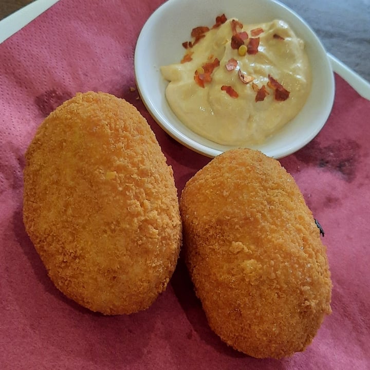 photo of Sora Lella Vegan Roman Restaurant Spicy Suppli Romani shared by @heatherlouise on  30 Aug 2021 - review