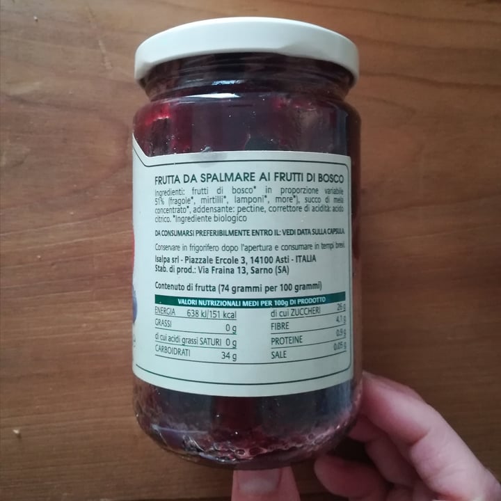 review photo of Bionaturae Frutti di bosco da spalmare shared by @moonincancer on 14 Apr 2021 - review