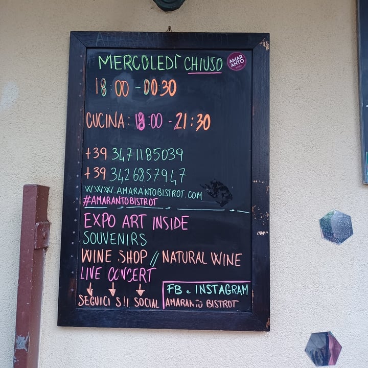 review photo of Amaranto Bistrot Toscana Vegan con cipolle e stracchino vegano shared by @daniteo on 17 Sep 2022 - review