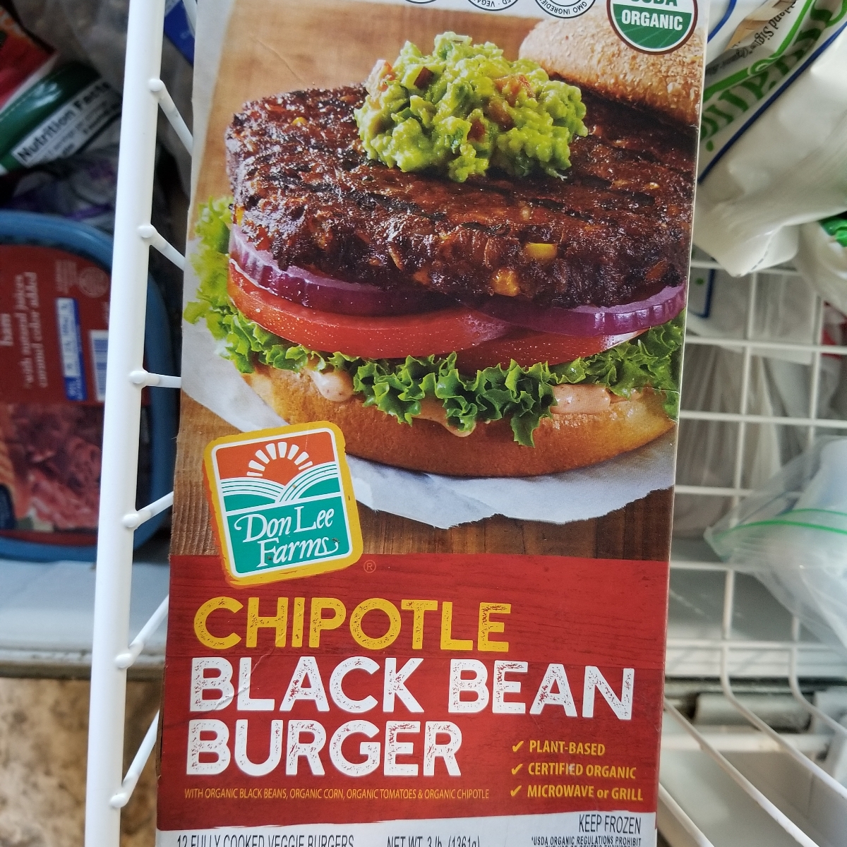 Don Lee Farms Chipotle Black Bean Burger Reviews abillion