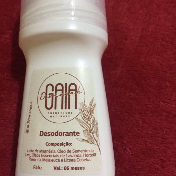 review photo of divinnah gaia desodorante shared by @abillon03 on 30 Aug 2022 - review