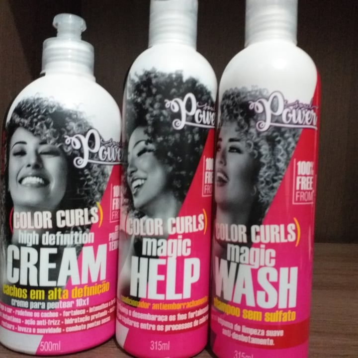 review photo of Soul power Color Curls High Definition Cream shared by @keli-viacelli on 11 May 2022 - review