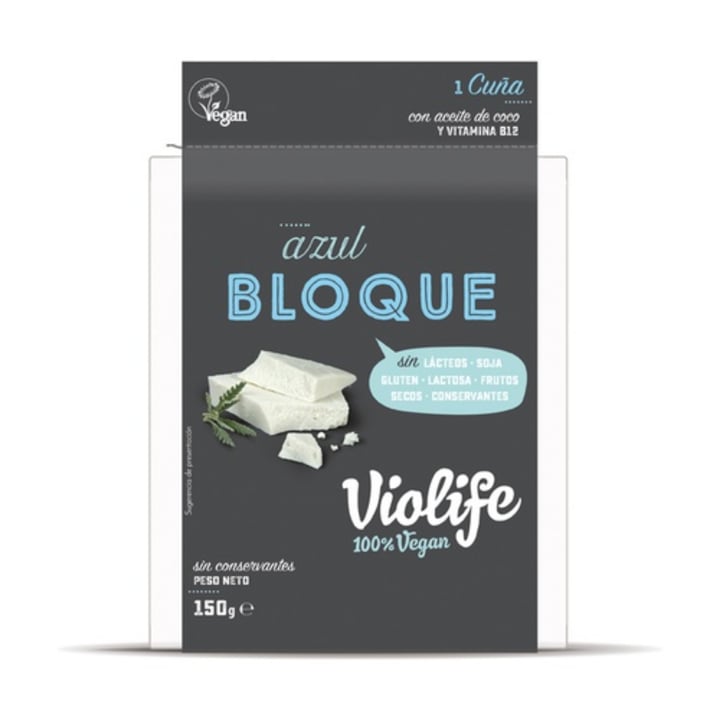 photo of Violife Bloque Queso Azul shared by @dawnsplantkitchen on  07 Aug 2021 - review