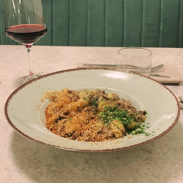 Photo of the dish “Mushroom gnocchi”