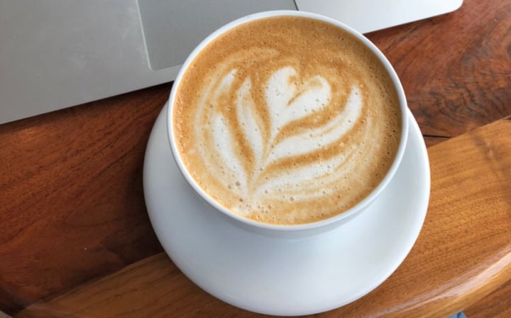 review photo of East Pole Coffee Co. Oat Milk Latte shared by @livingcaroline on 24 Oct 2019 - review