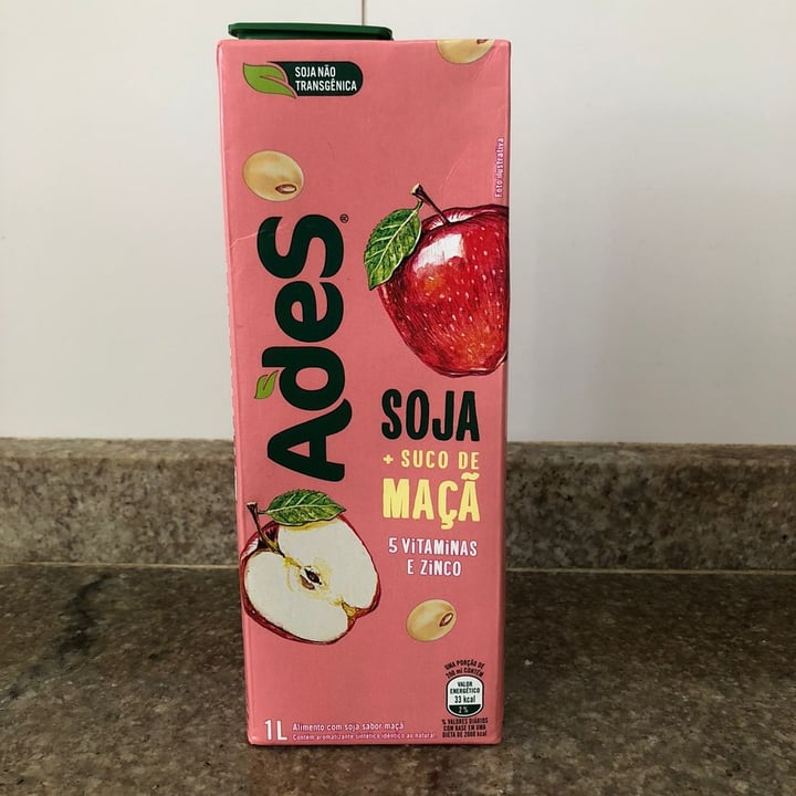 photo of Ades Suco de Soja + Maçã shared by @yasminhq on  31 Jul 2022 - review