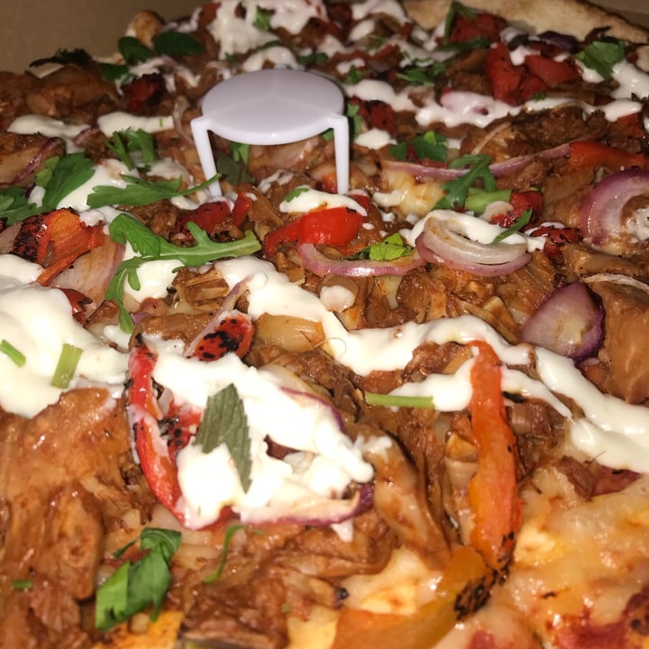 photo of Crust Pizza BBQ Jackfruit Pizza shared by @charlierisbey on  06 Sep 2020 - review