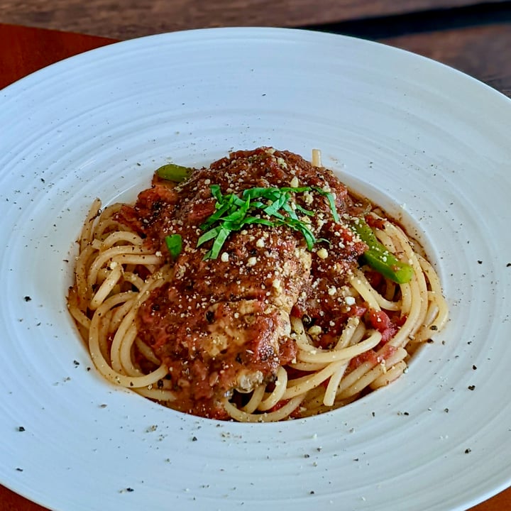 photo of Loving Nature Fortunate Coffee Cafe SG Tomato Spagetti shared by @xinru-t on  01 Sep 2022 - review
