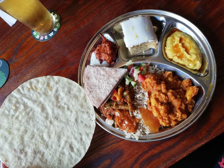 review photo of The New Union Heathen Vegan Thali shared by @hellsrocknroll on 10 Sep 2019 - review