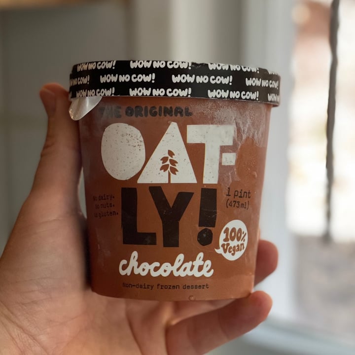 photo of Oatly Chocolate Ice Cream shared by @andygigawatt on  03 Jul 2021 - review