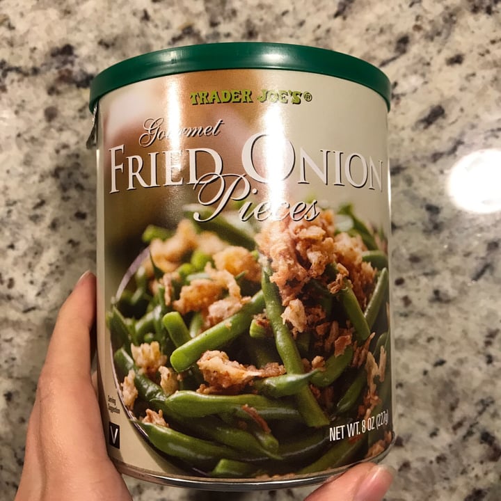 photo of Trader Joe's Fried Onion Pieces shared by @hkircher on  22 Jan 2020 - review