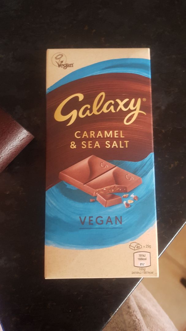 photo of Galaxy Galaxy Caramel and Sea Salt shared by @ashleighcoles on  24 Feb 2020 - review