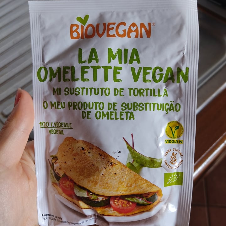 photo of Biovegan la mia omelette vegan shared by @marydrago3 on  22 Sep 2022 - review