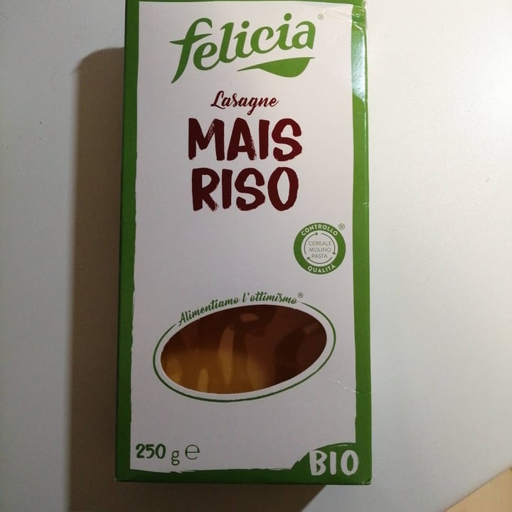 photo of Felicia Lasagne Mais E Riso shared by @cristinavegbaruffa on  04 Jan 2022 - review