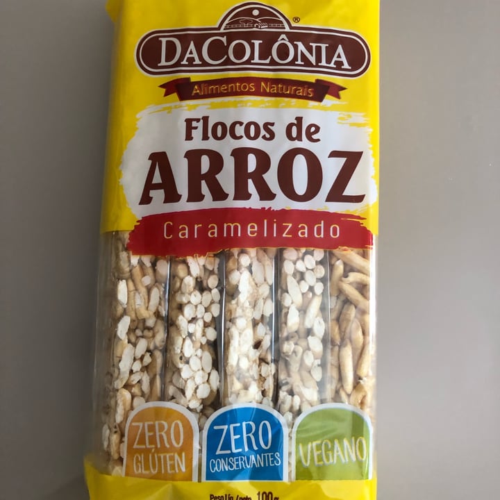 photo of DaColônia Flocos de Arroz Caramelizado shared by @gnomos on  18 Jul 2022 - review