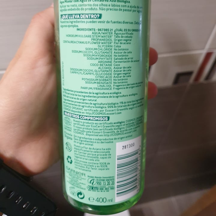 photo of Garnier Agua Micelar shared by @esme93 on  26 Oct 2020 - review