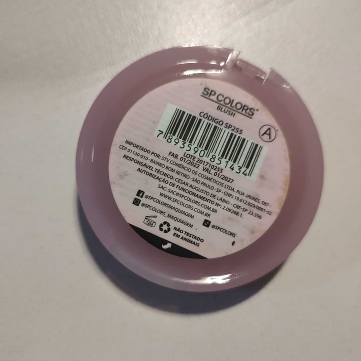 photo of sp colors blush shared by @patylima on  04 Dec 2022 - review