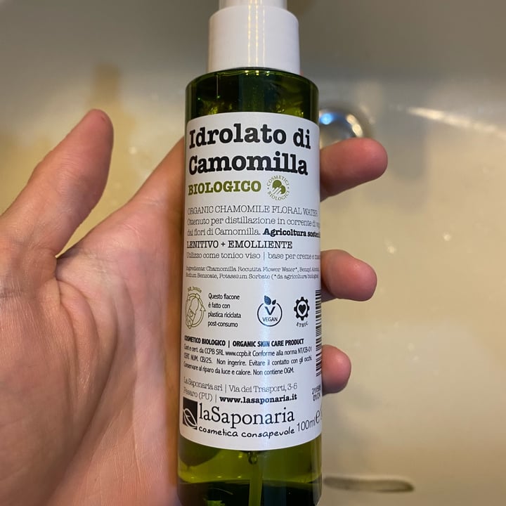 photo of La Saponaria Idrolato di Camomilla Bio shared by @alessandramina on  12 Jun 2022 - review