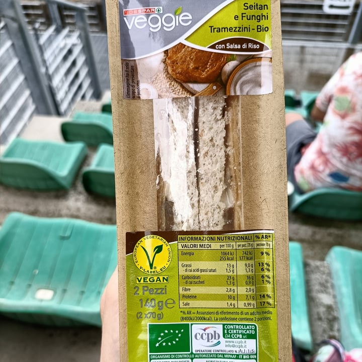 review photo of Despar Veggie Seitan e funghi trammezzini bio shared by @skimo80 on 11 Jun 2022 - review