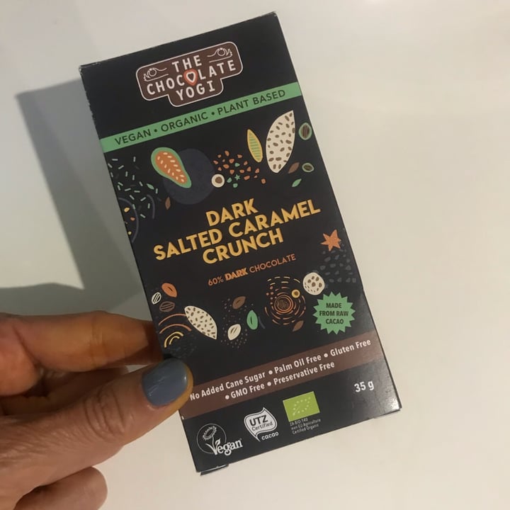 review photo of The Chocolate Yogi Dark Salted Caramel Crunch shared by @alexra on 15 Sep 2022 - review