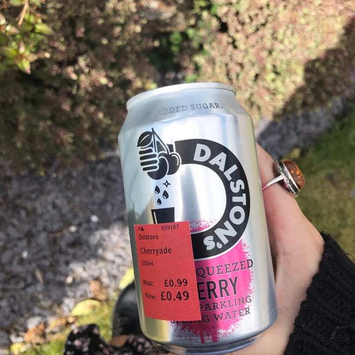 photo of Dalston's Soda Company Cherry Sparkling Spring Water shared by @mollyjane on  07 Jun 2021 - review