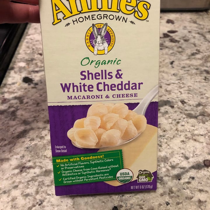 photo of Annie’s Shells & White Cheddar Mac n Cheese shared by @cannonball on  17 Dec 2020 - review