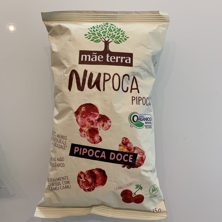 review photo of Mãe Terra Nupoca Pipoca Doce Sabor Camu Camu shared by @marcelfiorelli on 23 Jul 2021 - review