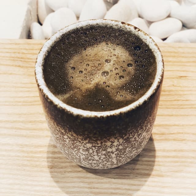 「Hojicha Latte」の料理の写真