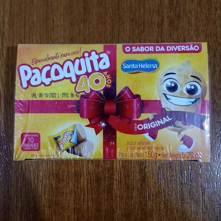 review photo of Santa Helena Paçoquita Original shared by @marianavendrame on 05 Jun 2022 - review