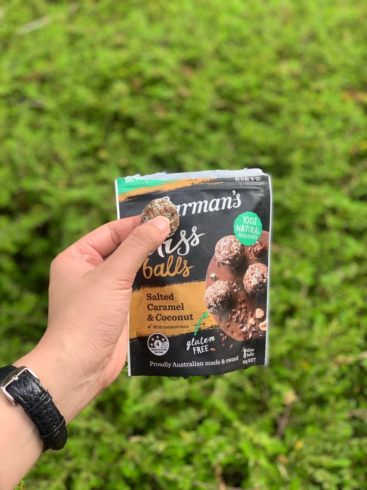 review photo of Carman's Bliss Balls shared by @headsortails on 30 Sep 2019 - review