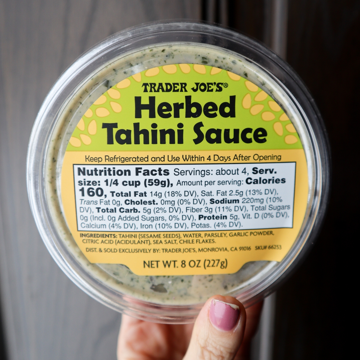 Herbed Tahini Sauce Review