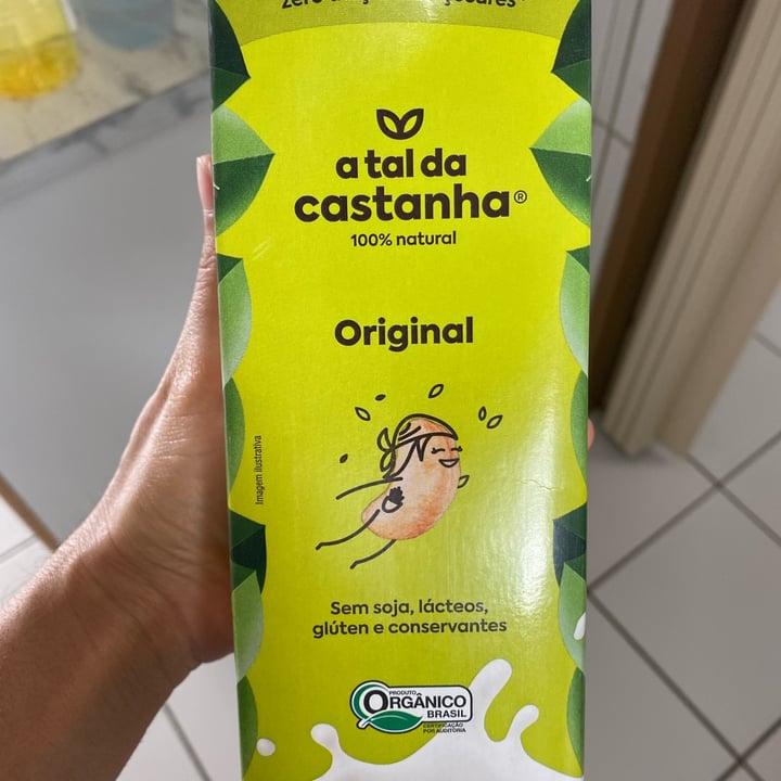 photo of A Tal da Castanha Bebida vegetal shared by @samia111 on  23 May 2022 - review