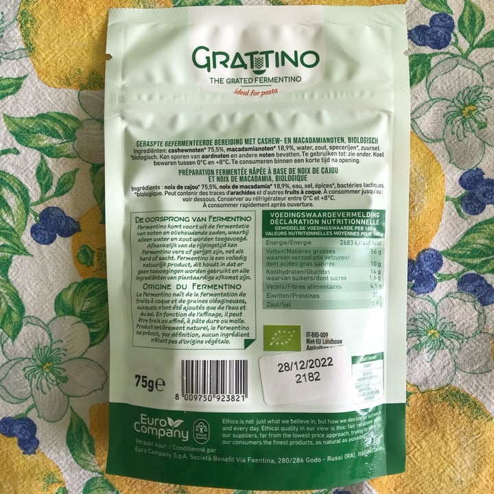 photo of Grattino Grattugiato vegetale  shared by @aaaagaaataaaa on  30 Oct 2022 - review