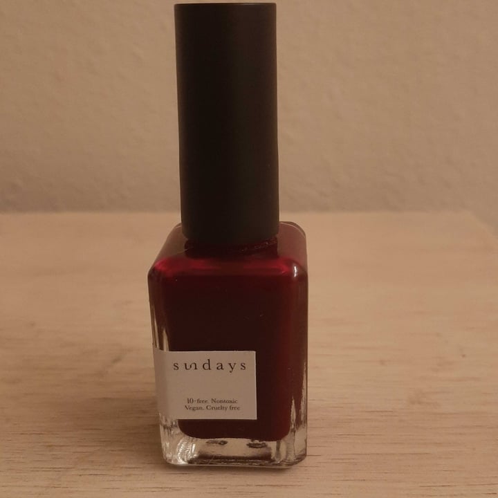 photo of Sundays Nail polish shared by @mome2cb on  20 Nov 2020 - review