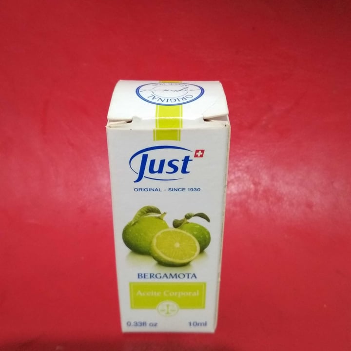 photo of Just Aceite corporal Bergamota shared by @gabymugetti on  05 Jul 2021 - review