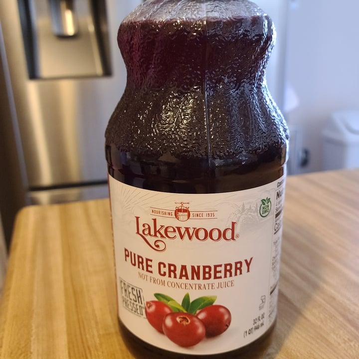 review photo of Lakewood Organic Pure Cranberry shared by @sirius on 15 May 2022 - review