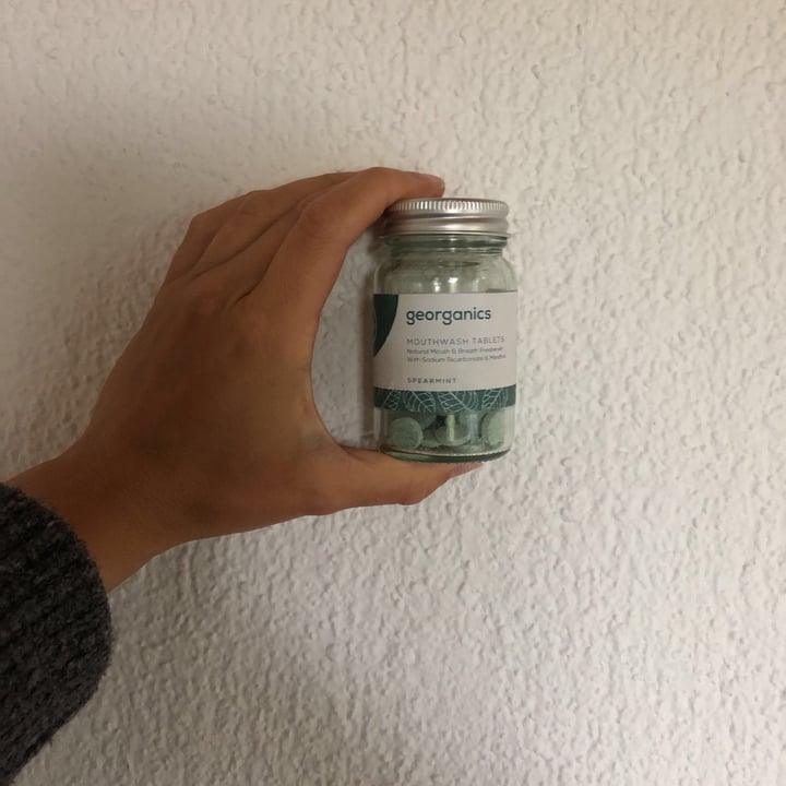 review photo of Georganics Mouthwash Tablets shared by @nathalienchen on 01 May 2020 - review