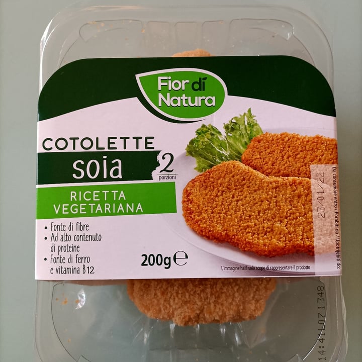 photo of Fior di Natura Cotolette Soia shared by @clara57 on  11 Jan 2022 - review