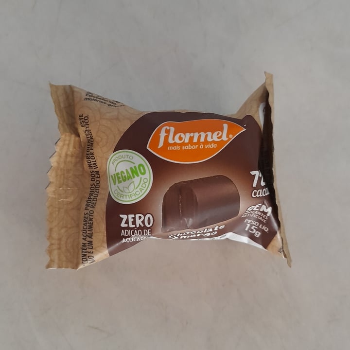 review photo of Flormel Chocolate amargo 72% shared by @melyssarfl on 18 Jan 2022 - review