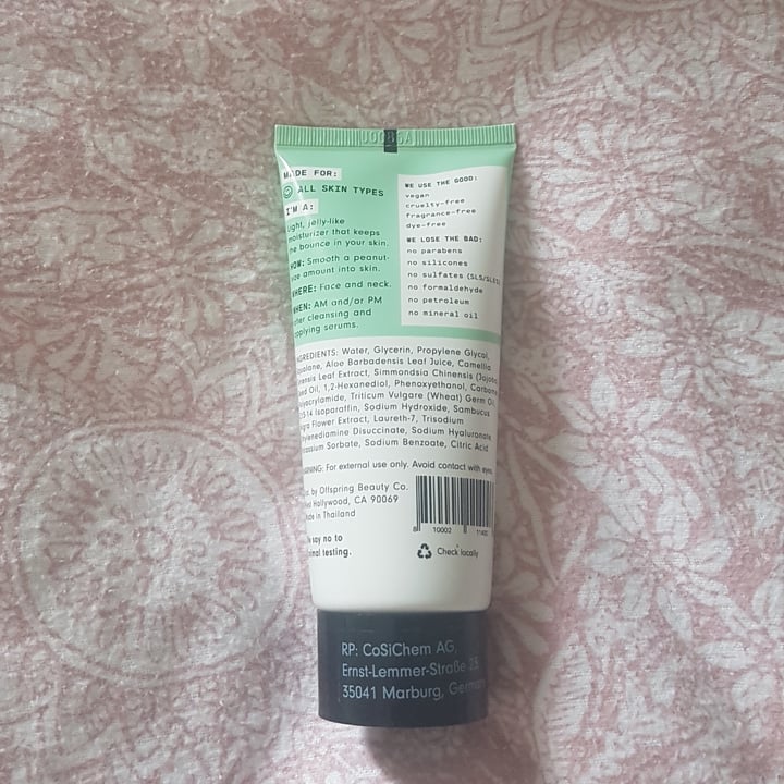 photo of Versed Dew Point Moisturizing Gel-Cream shared by @mharbich on  13 Jul 2020 - review