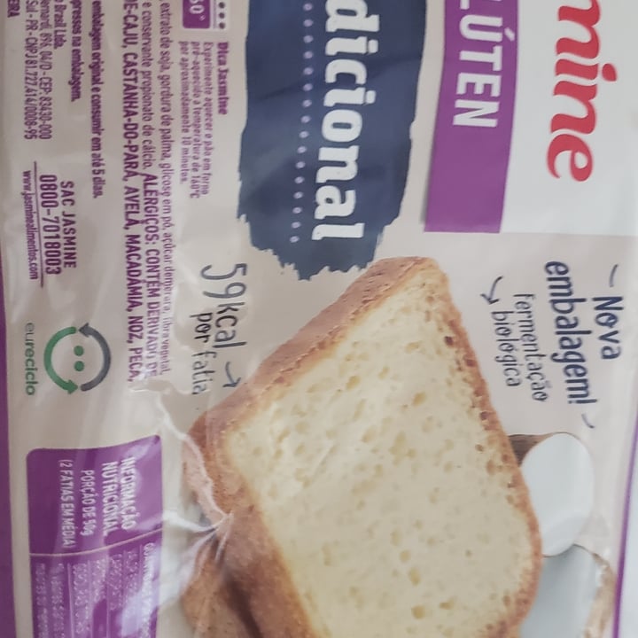 review photo of Jasmine Pão Tradicional Sem Glúten shared by @suzan09 on 07 May 2022 - review