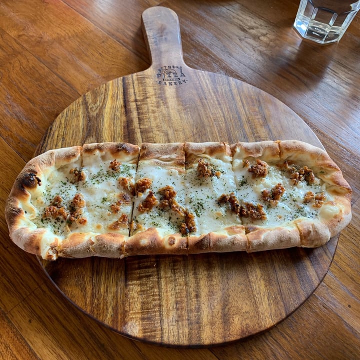 photo of The Pizza Bakery - Brew & Eatery, Church Street Vegan Garlic Bread shared by @pv on  11 Feb 2021 - review